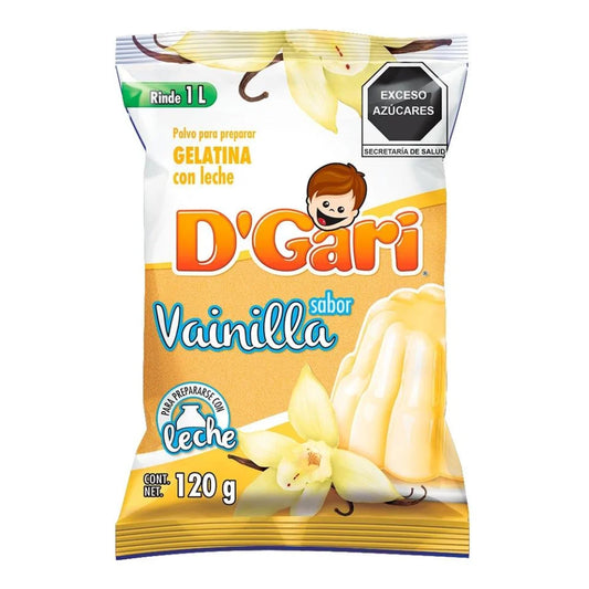 Gelatina de Leche D Gari Vainilla 120 g