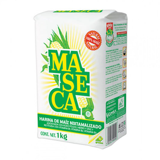 Harina Maseca Maiz Blanco 1 kg