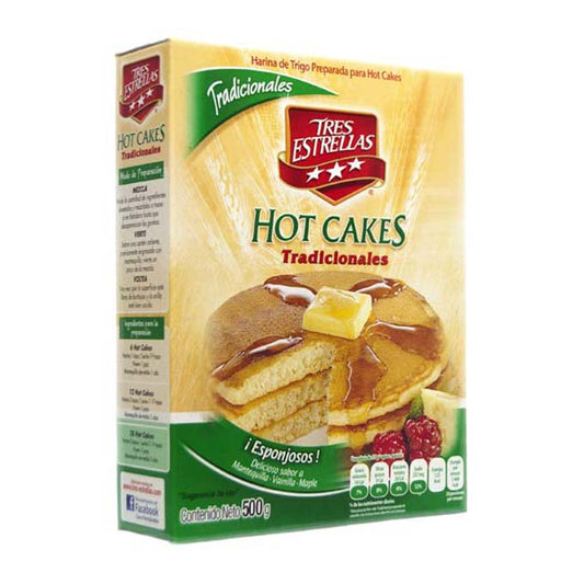 Harina para Hot Cakes 3 Estrellas 500 g
