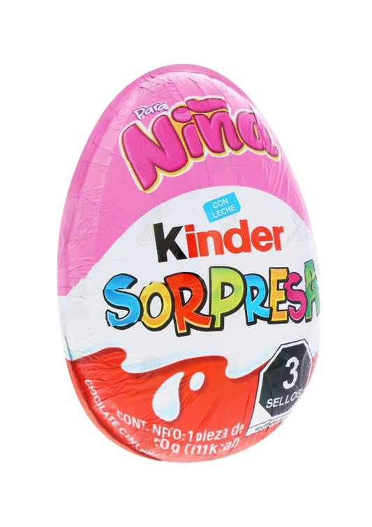 Huevo Kinder Sorpresa Niña 20 g