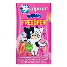 Leche Vaquitas Fresa 200 ml