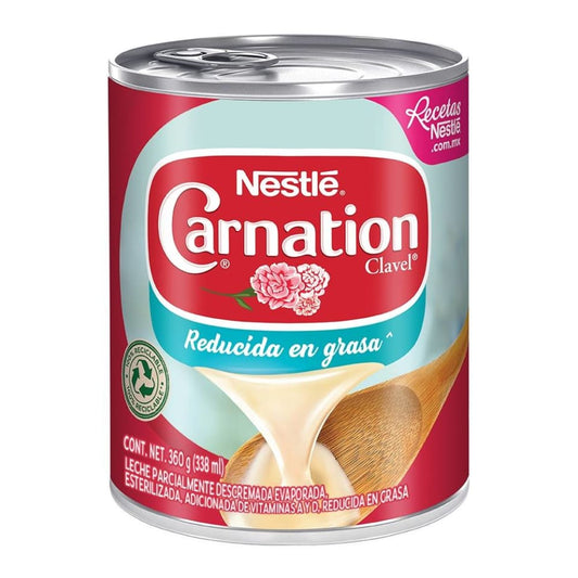 Leche evaporada Nestlé Carnation Clavel 360 g
