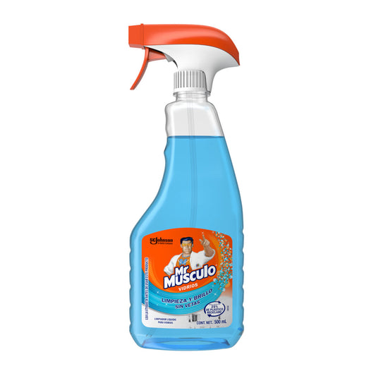 Limpiador de Vidrios Mr Musculo 500 ml