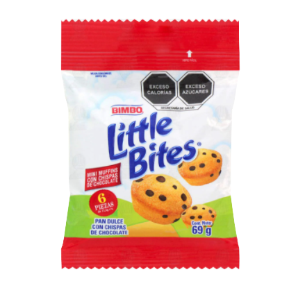 Littles Bites Chispas 69 g