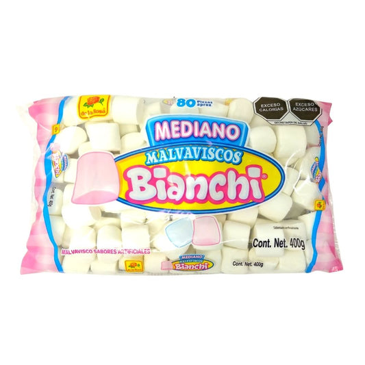 Malvavisco Bianchi Mediano 400 gr 80 Piezas