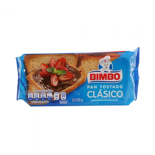 Pan Tostado Clasico 210 g
