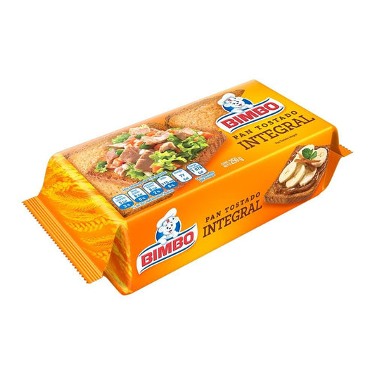 Pan Tostado Integral 250 g