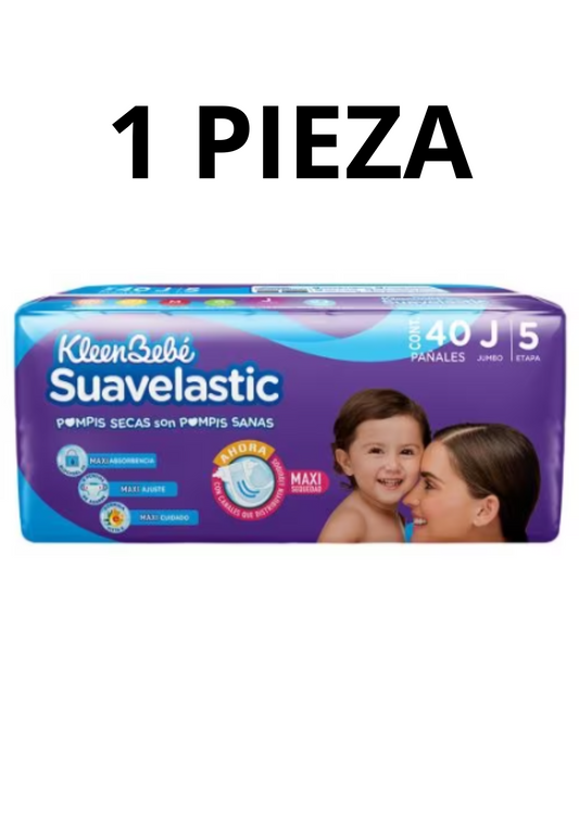 Pañal Suavelastic Jumbo Etapa 5 1 Pieza