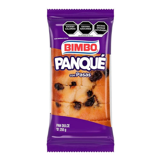 Panque Con Pasas 255 g