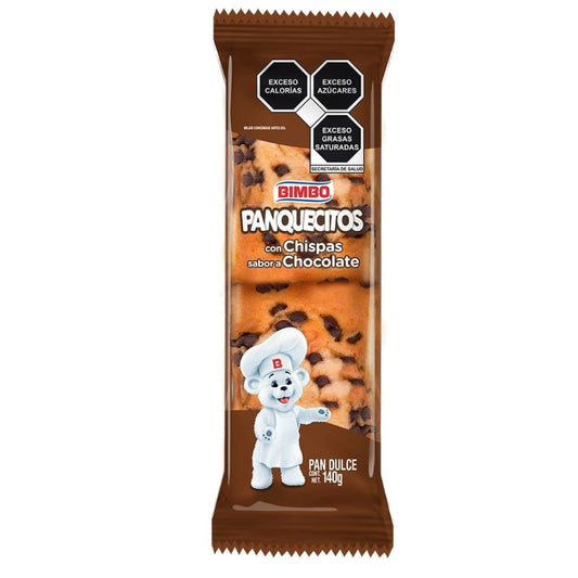 Panquecitos Con Chispas Sabor a Chocolate 140 g