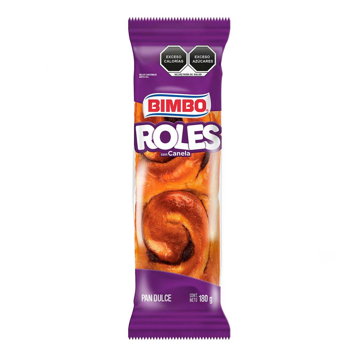 Roles Canela 180 g (3 Piezas)