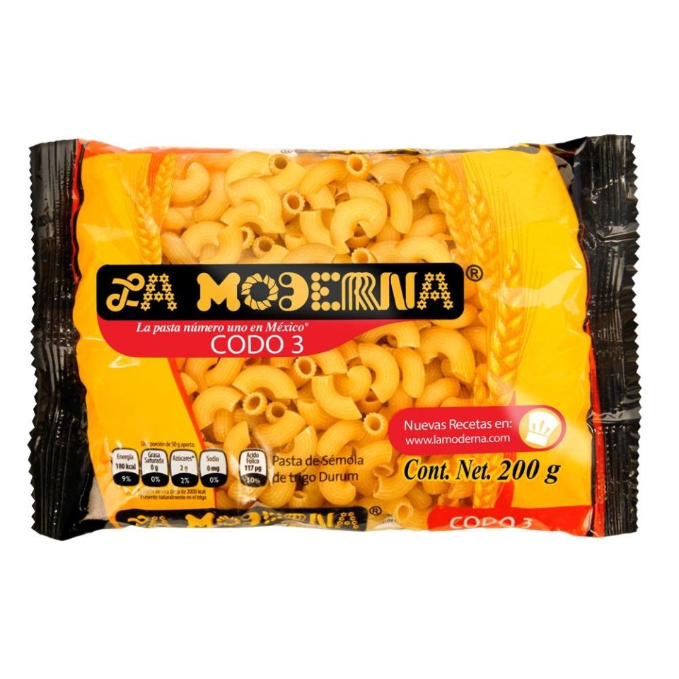 Sopa La Moderna Codo NO.3 200 g