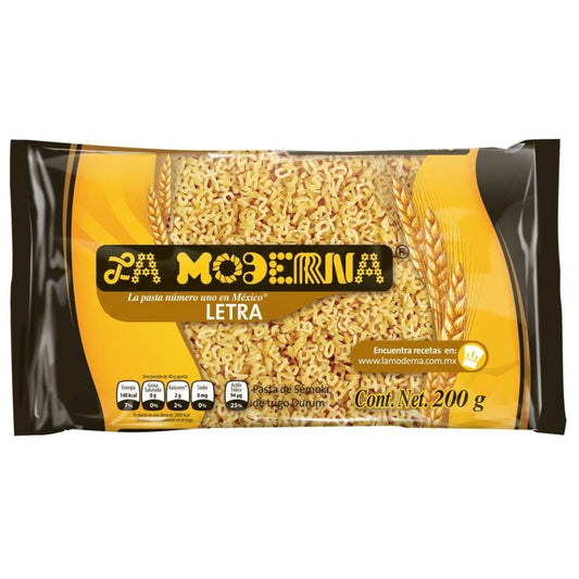 Sopa La Moderna Letra 200 g