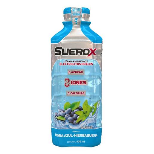 Suerox Mora Azul-Hierbabuena 630 ml