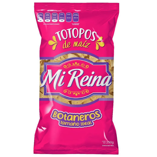 Totopos Fritos Mi Reina 250 g